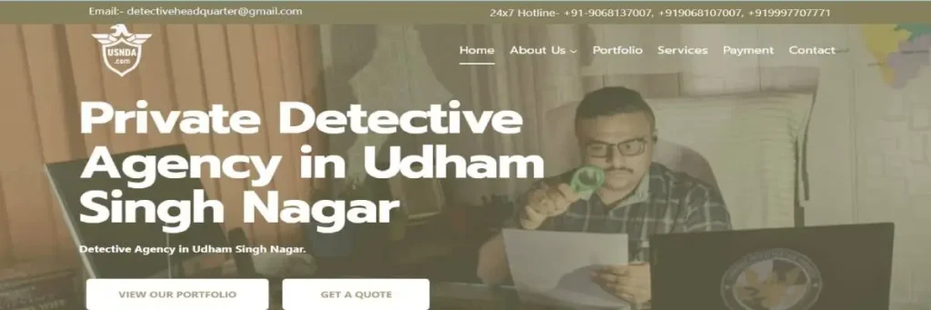 Udham Singh Nagar Detective agency Dehradun